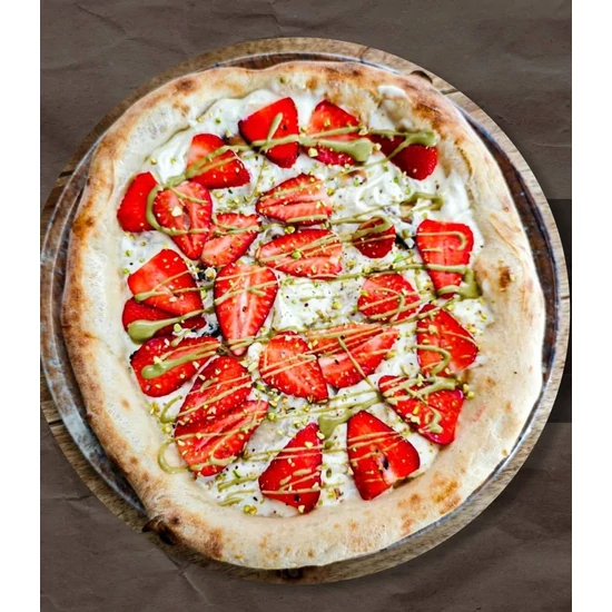 Mascarponés-epres pizza 32 cm